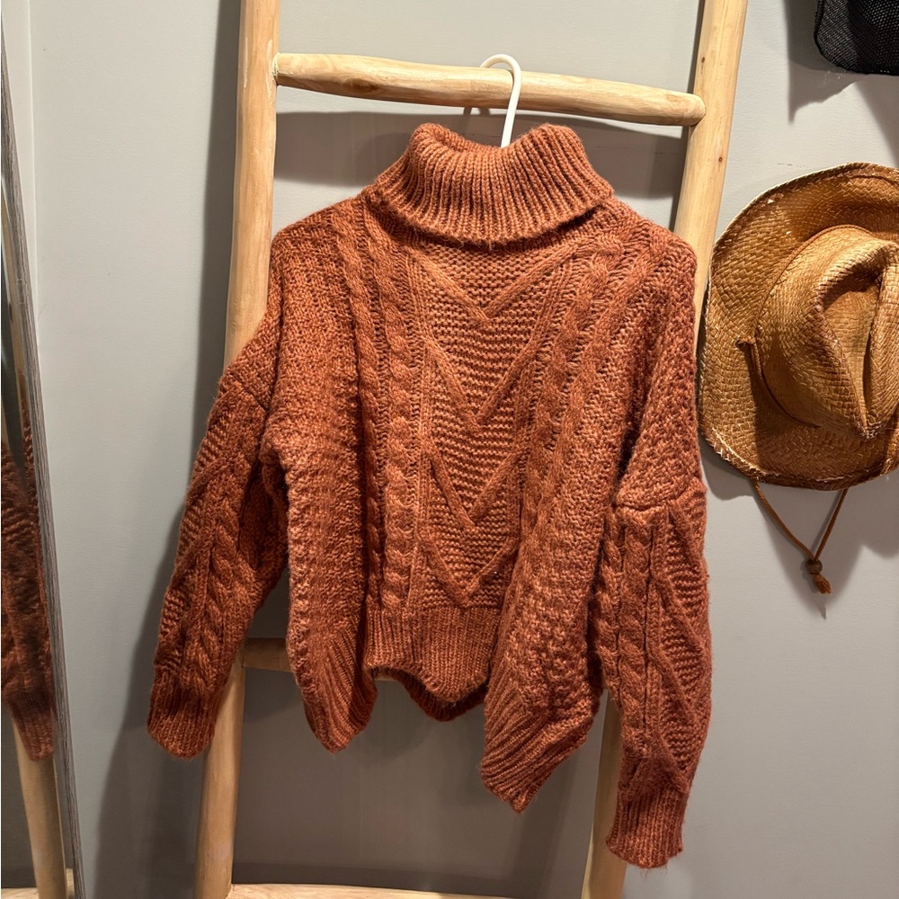 Turtleneck sweater